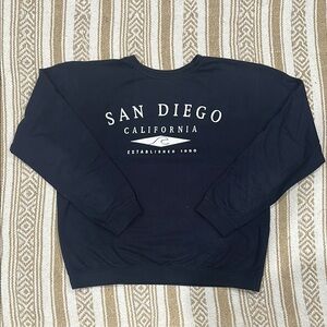 San Diego, CA Sweatshirt - Navy Blue